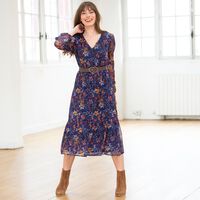 Robe mi-longue